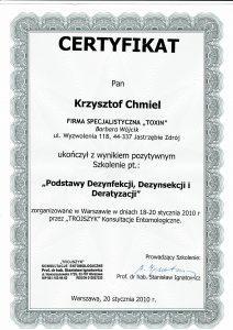 Certyfikat 2